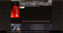Desktop Screenshot of kratos.pl